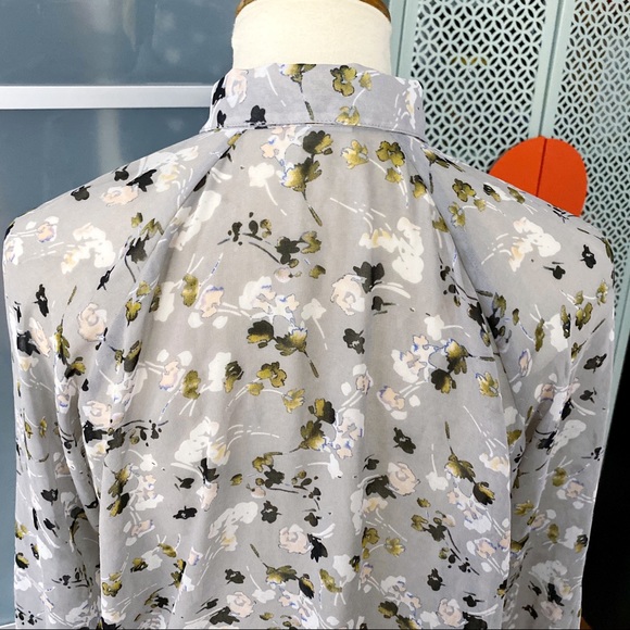 CAbi Matinee Floral Button Down Blouse - Picture 4 of 7